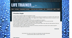 Desktop Screenshot of lifetrainer.it
