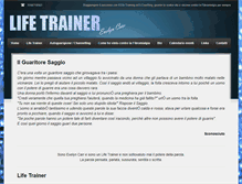 Tablet Screenshot of lifetrainer.it